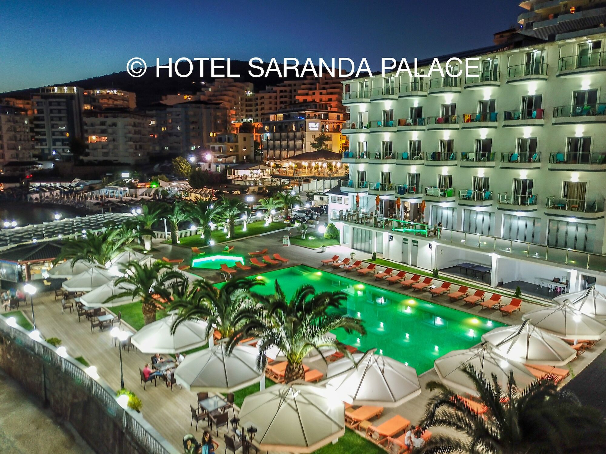 Hotel Saranda Palace Экстерьер фото